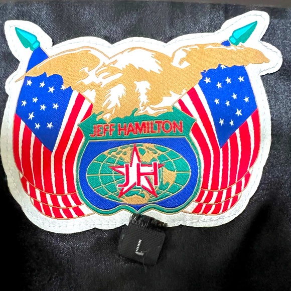 OVO NBA Jeff Hamilton Team Icons Wool Jacket - Picture 5 of 5